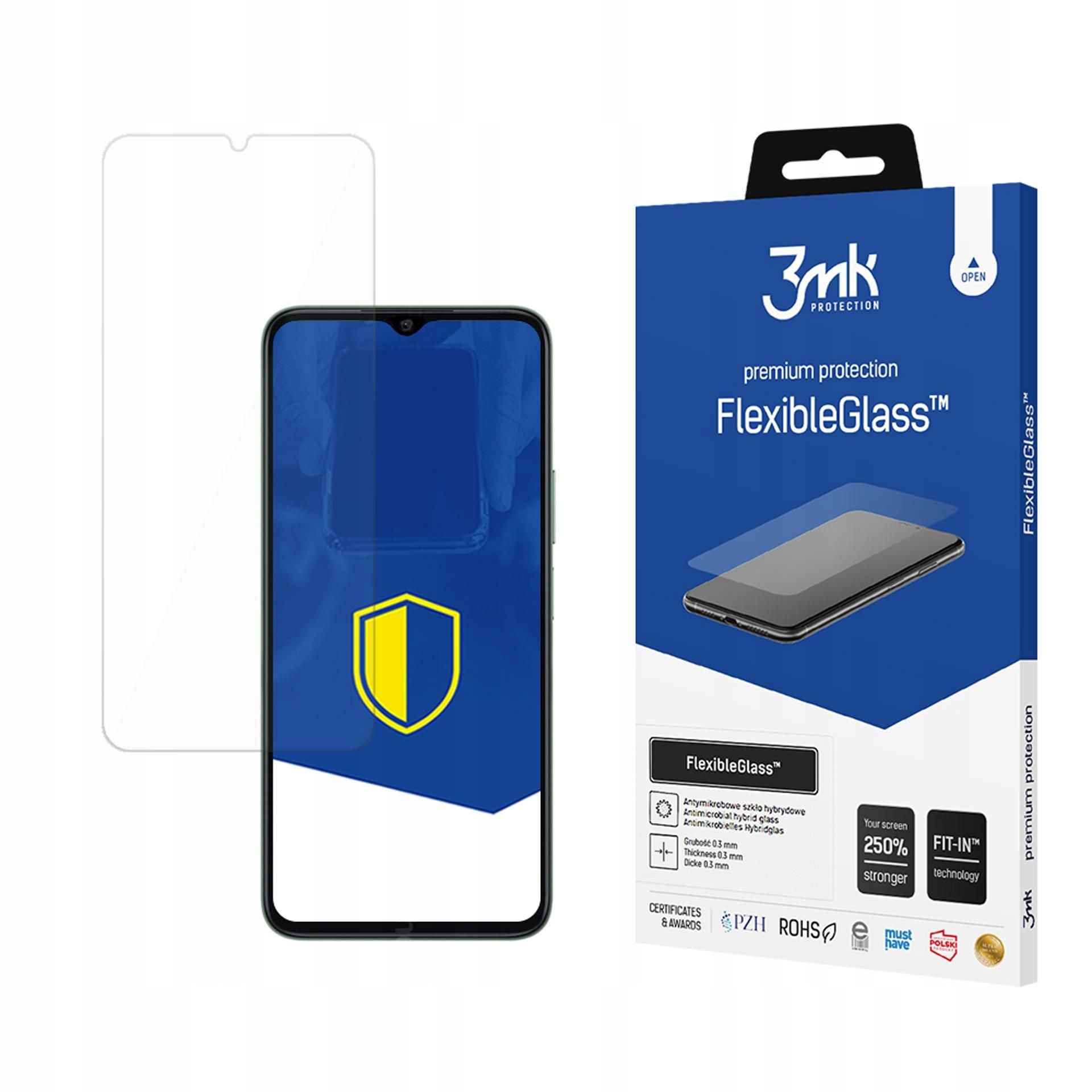 Szkło hybrydowe na ekran do Honor X6B 3mk FlexibleGlass