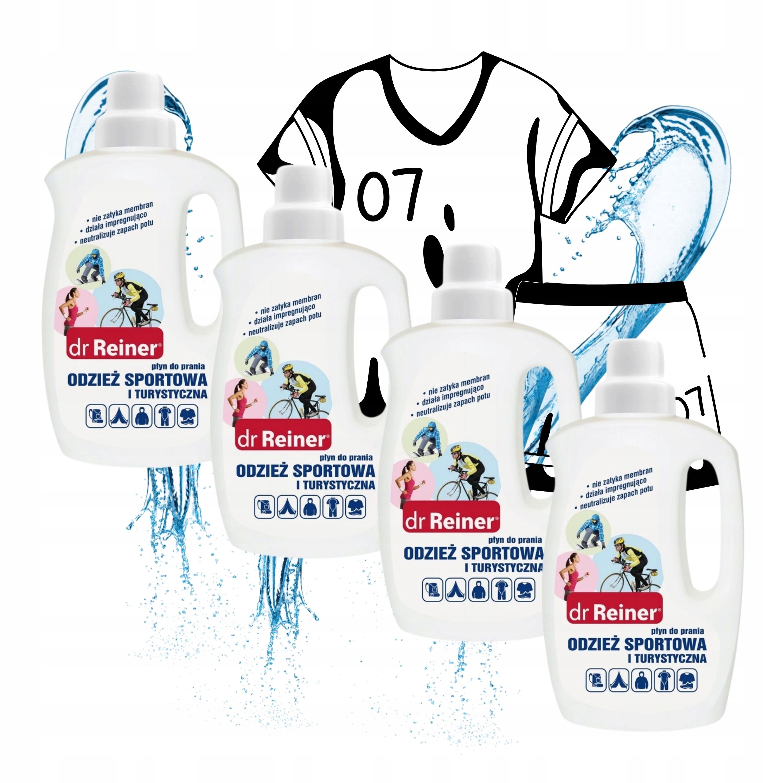 Levně Tekutina dr Reiner pro praní sportovního a turistického oblečení 1 litr membrána