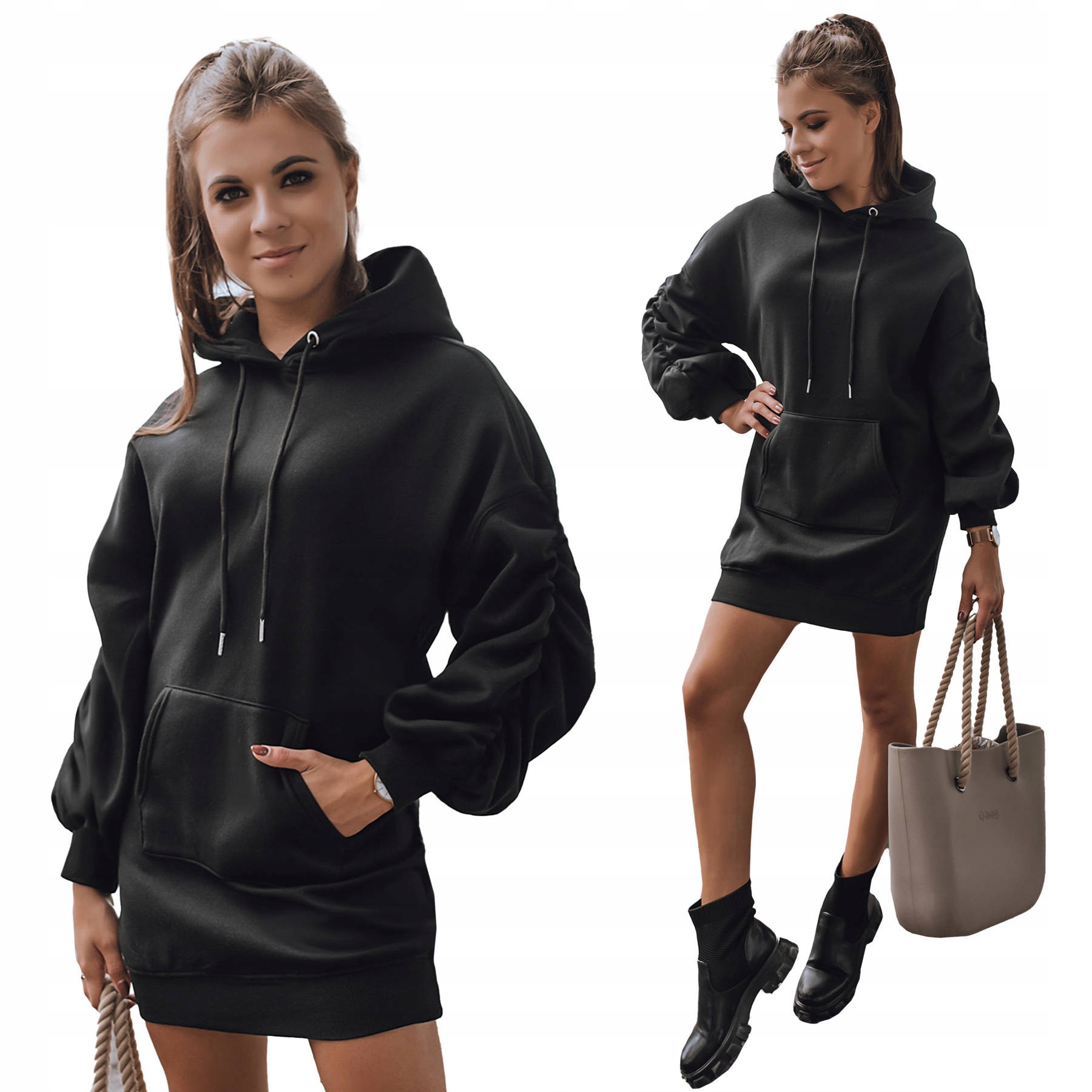 

Bluza Damska Sukienka Dresowa Eassy roz. M