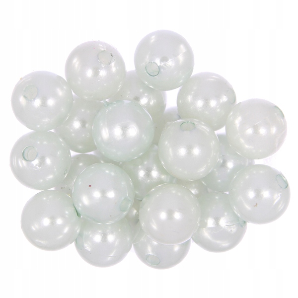 Korálky perly perličky akrylová perla 16mm 500g