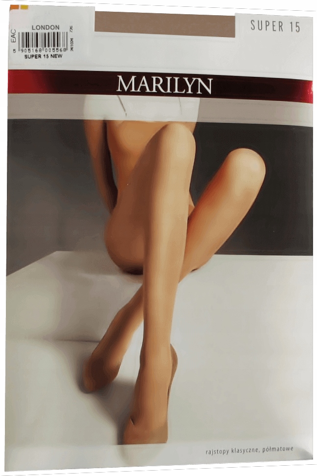 

Marilyn Gładkie Rajstopy 15 półmat London 3