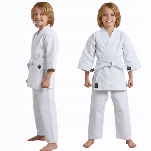 Kimono Dla Dzieci Do Karate Judo Pas 125-134 cm Hirosaki Wzmocnione
