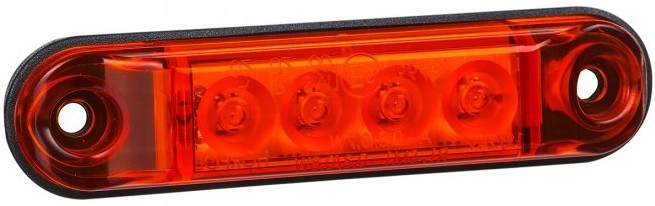 

Lampa obrysowa Led czerwona tylna obrysówka 12/24V
