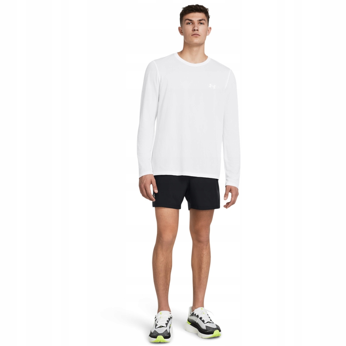 Męskie spodenki do biegania Under Armour Ua Launch 5 Short Czarny XL