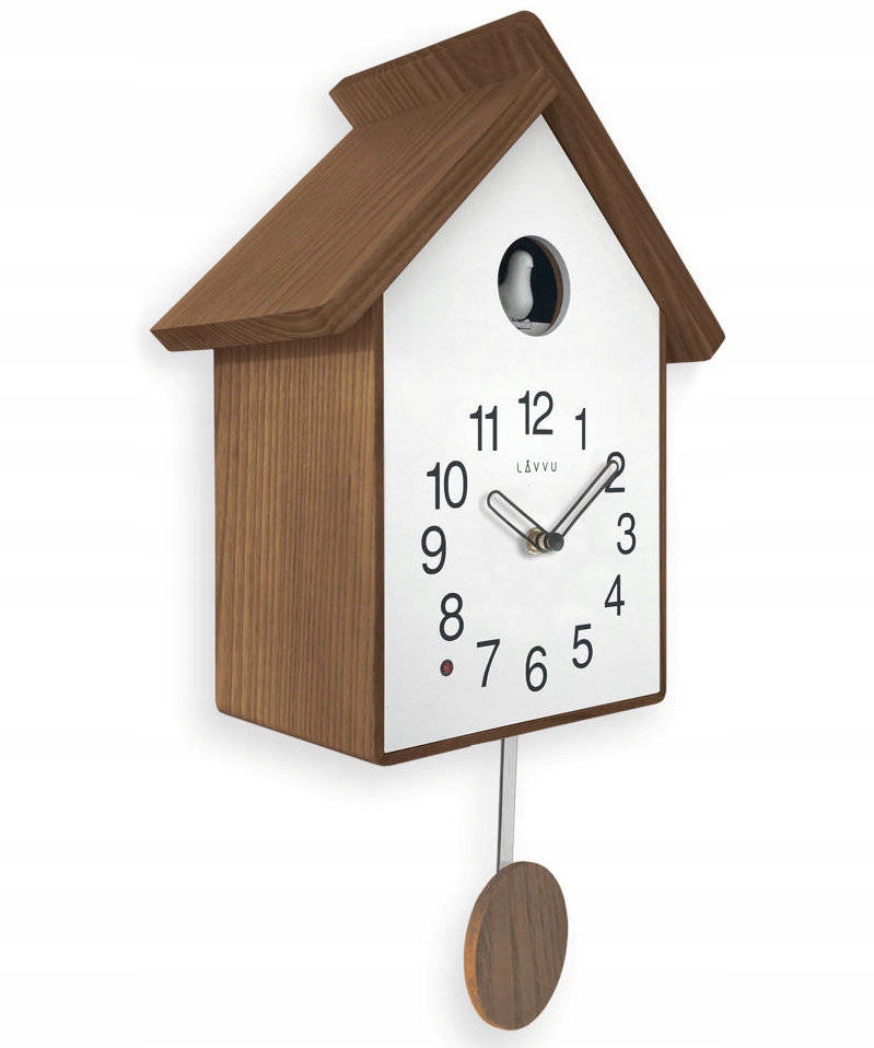 Nástenné Hodiny S Kukučkou A Kyvadlom Lavvu LCT4020