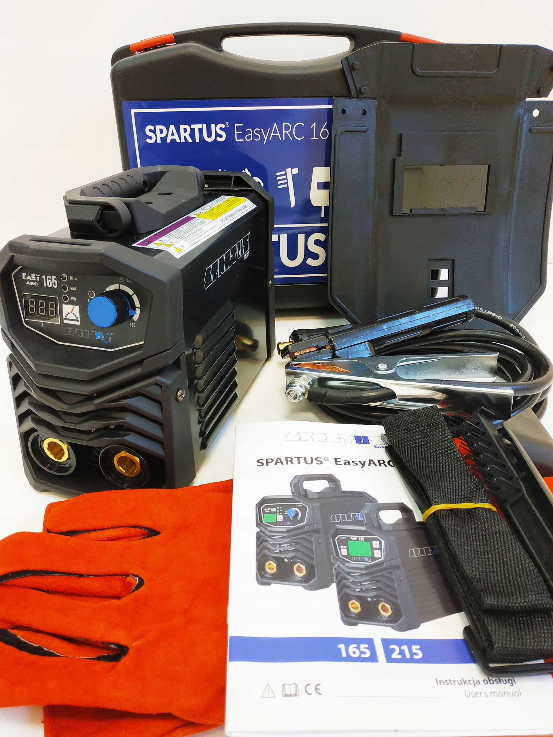 Spawarka SPARTUS EasyARC 165 Easy Arc LCD GRATISY Kod producenta 165