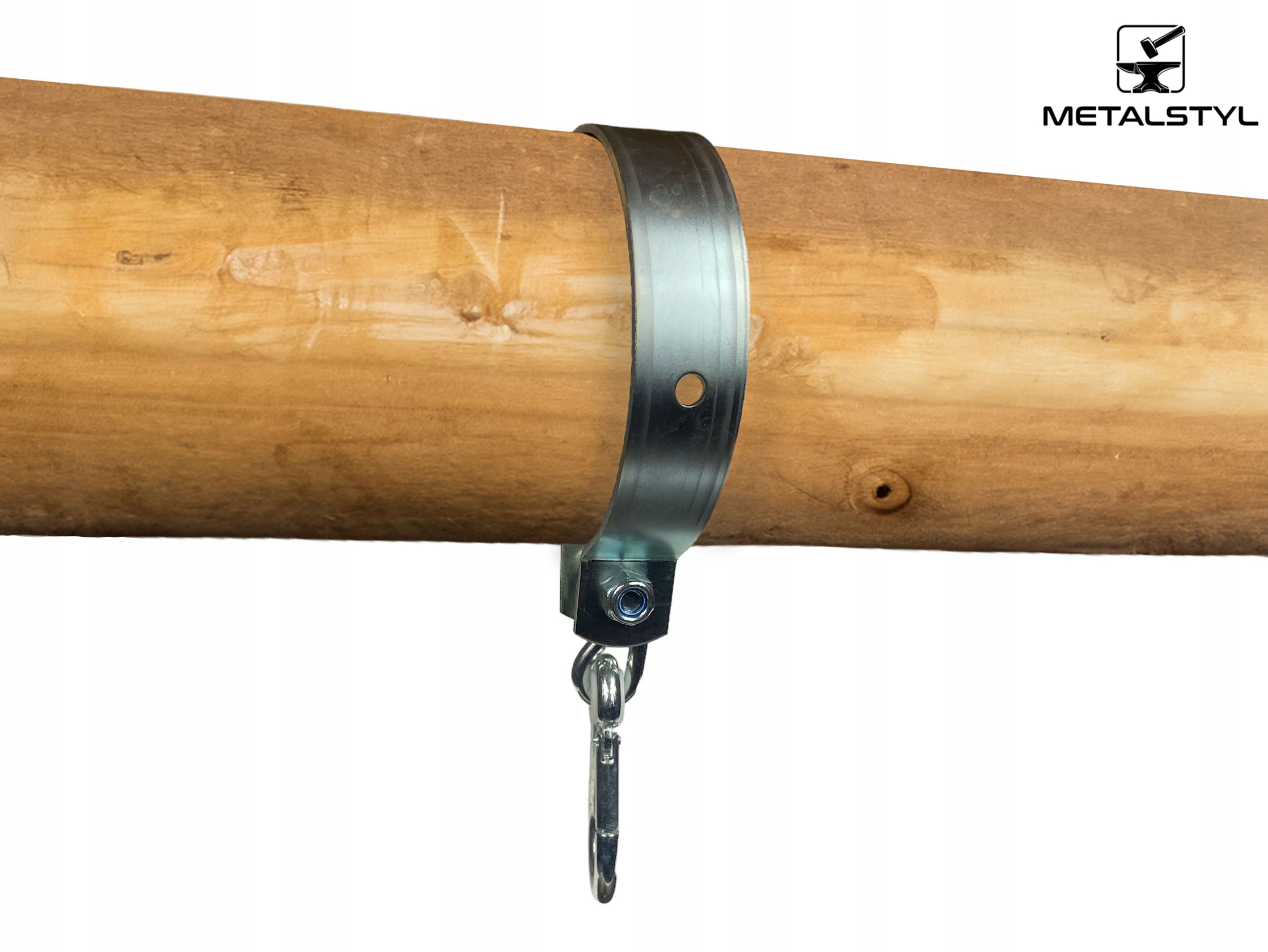 Mocowanie huśtawki obejma okrągła hak huśtawkowy fi 50 mm ocynk Rodzaj mocowanie