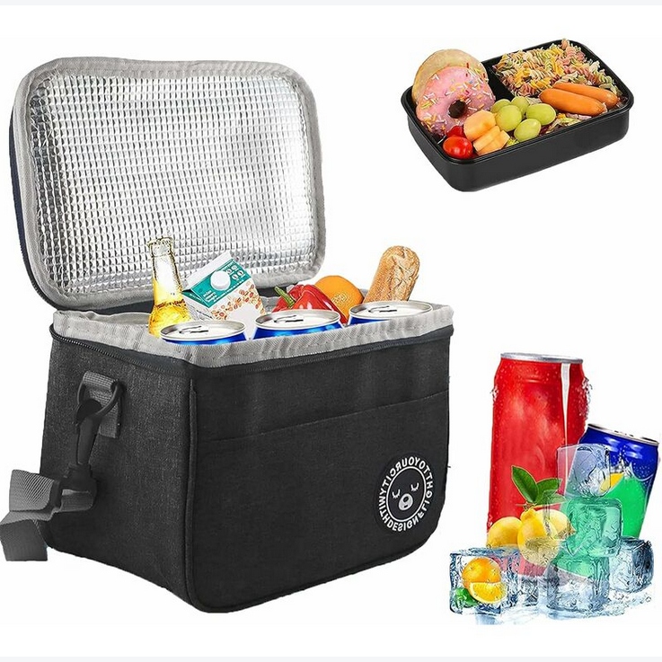TORBA TERMICZNA ŚNIADANIOWA LUNCHBOX 13L Z PASKIEM KOLORY EAN (GTIN) 6942313901756