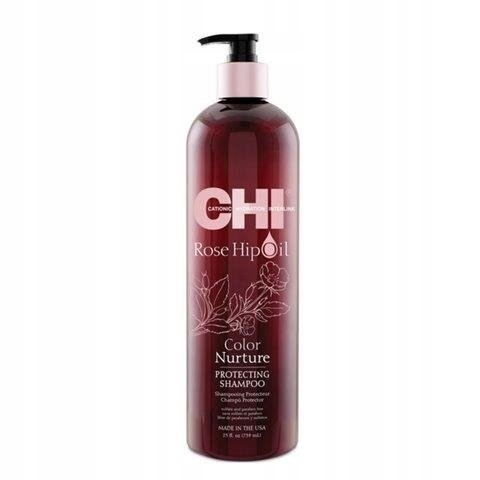Chi Rose Hip Oil Color Szampon do Farbowanych 739-Zdjęcie-0