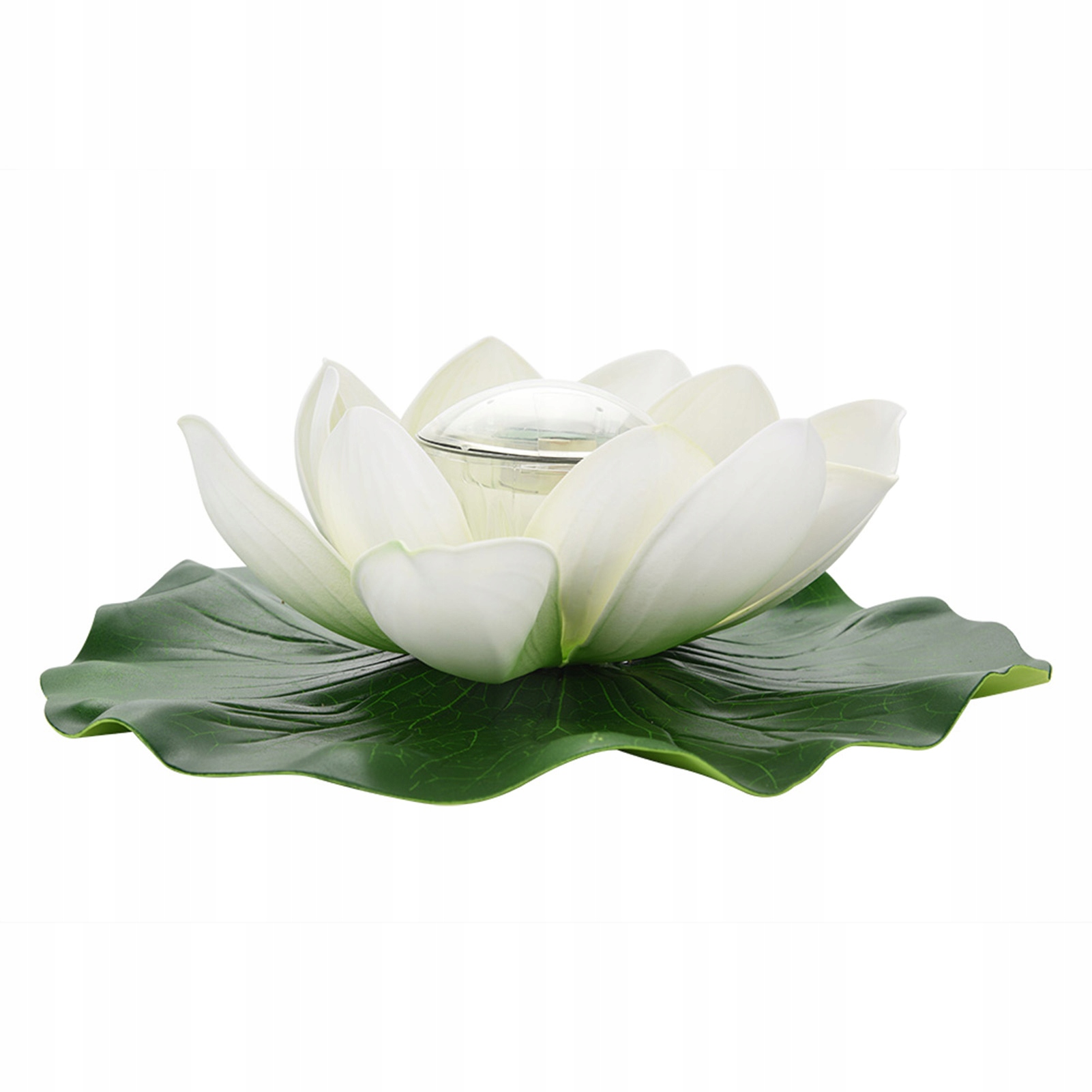 LAMPA SOLARNA LED LILIA WODNA RGB Z PANELEM SŁONECZNYM ZIELONY Marka bez marki