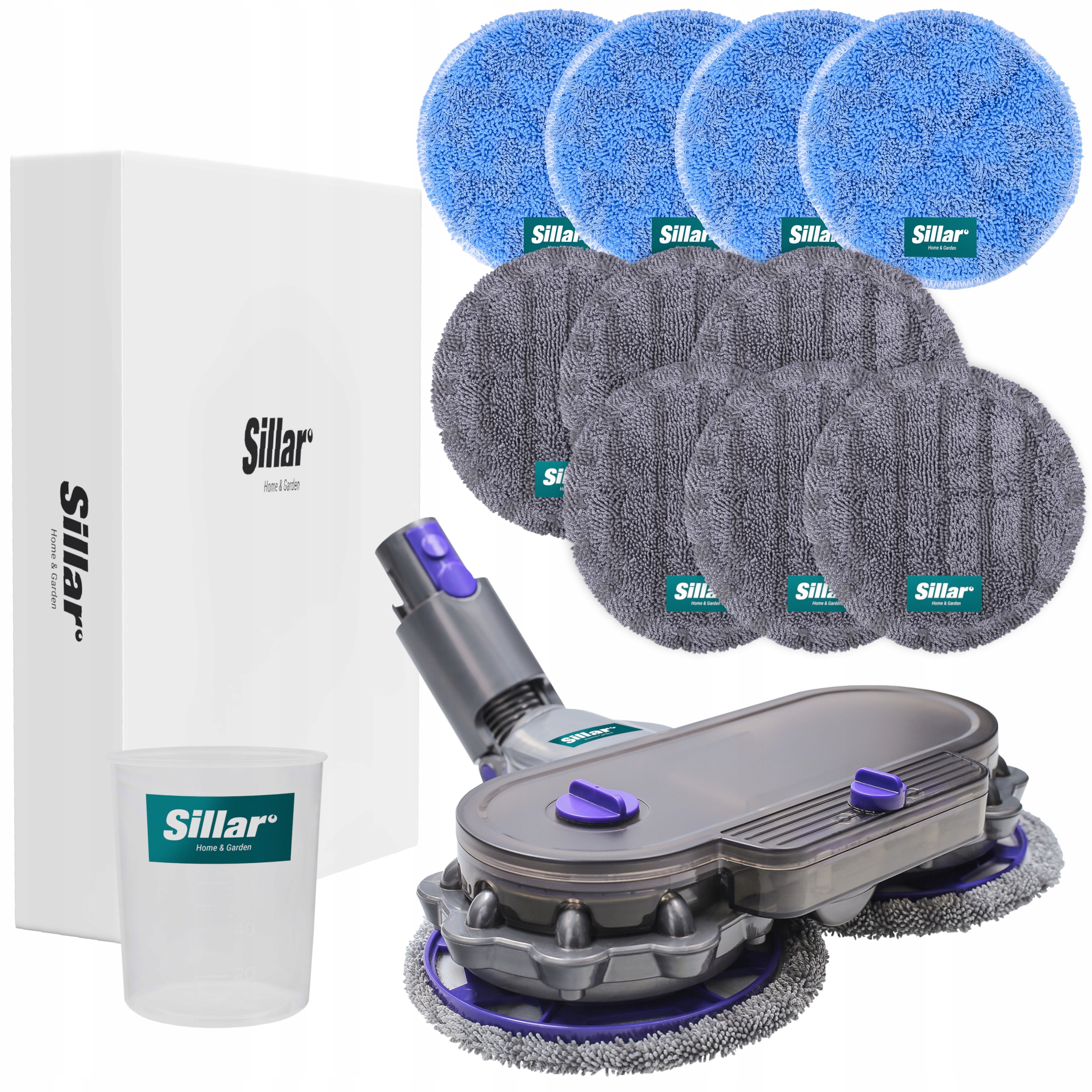 10 x Utěrky mopovací podložky Kartáč mop pro Dyson V7 V8 V10 V11 V15