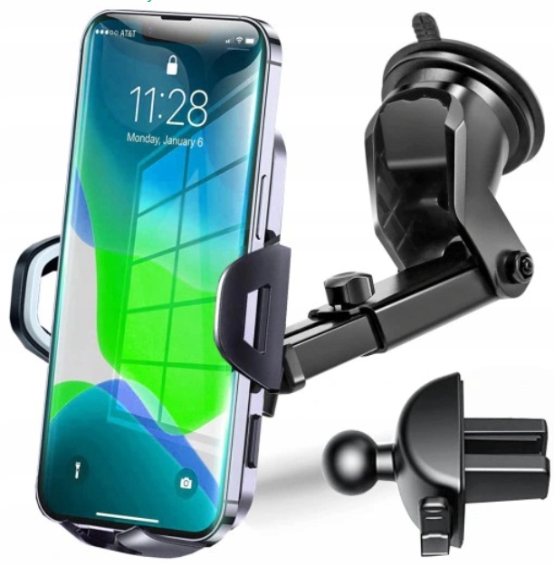 UCHWYT HOLDER DO SAMOCHODU NA TELEFON SZYBĘ KOKPIT stojak ROZKŁADANY EAN (GTIN) 5905378700406