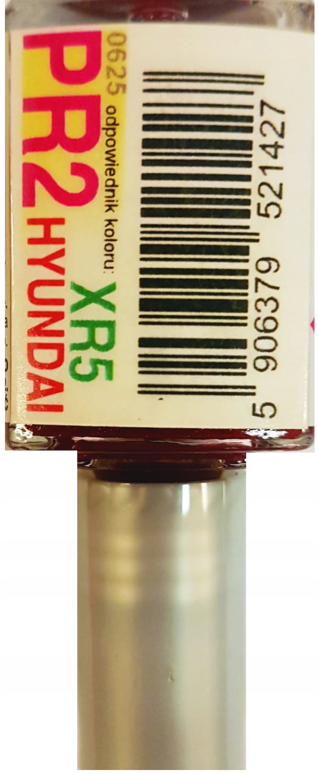Hyundai PR2 XR5 Scarlet Red Lakier Samochodowy Zaprawka Do Rys 10 ML Ara