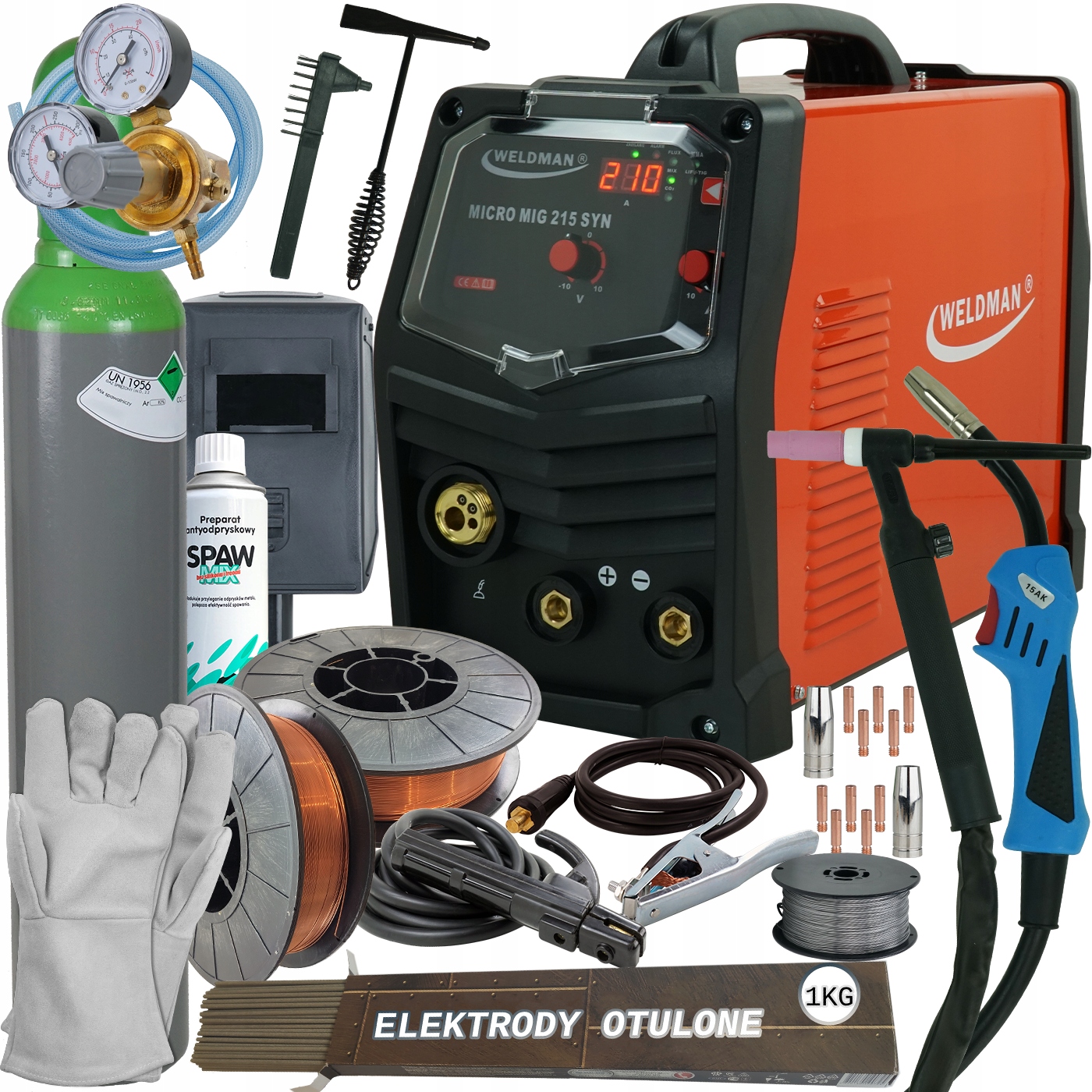 ЗВАРЮВАЛЬНИЙ АПАРАТ MIGOMAT MIG MAG MMA LIFT TIG 210 SYNERGIA