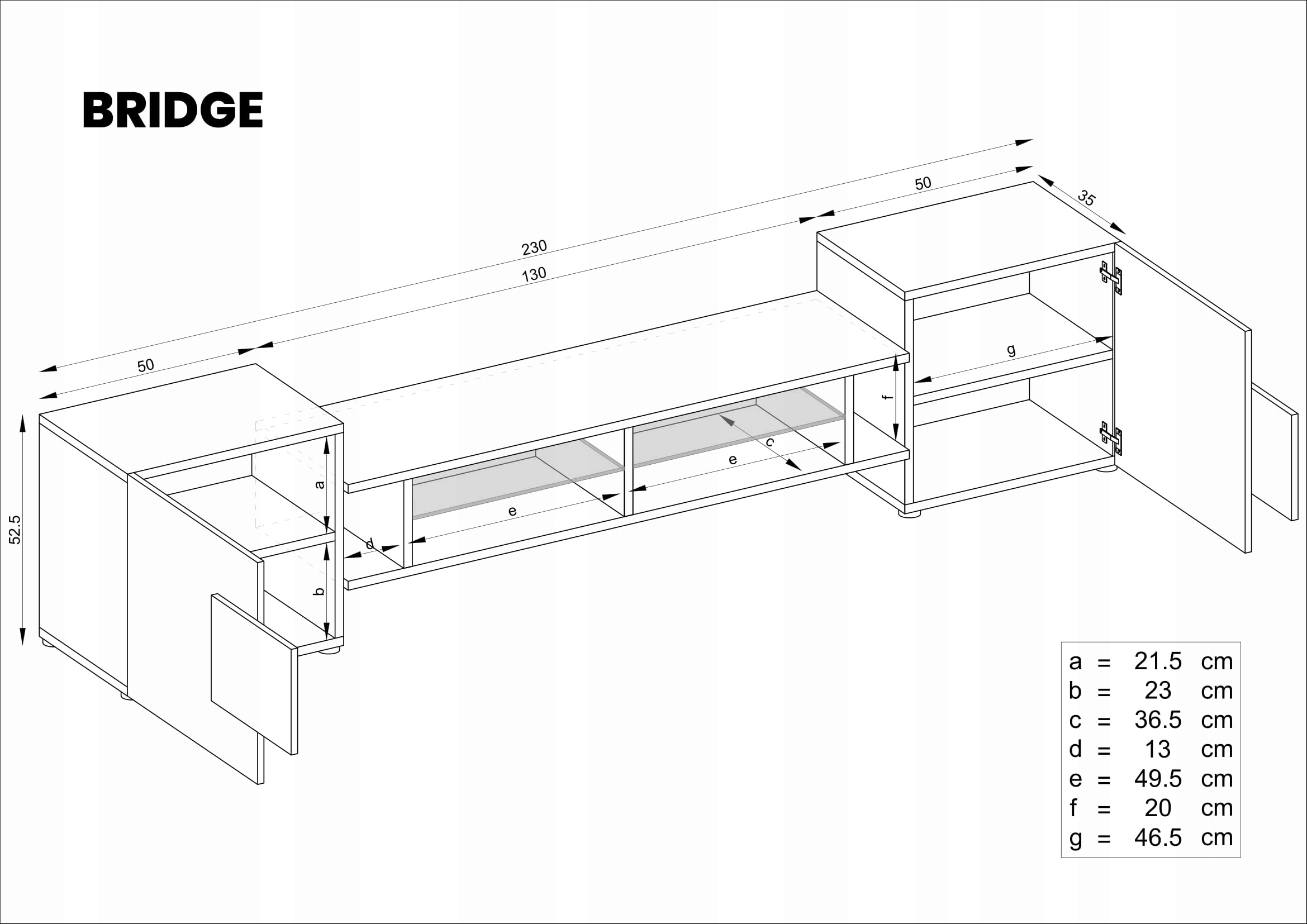 Szafka Stolik RTV Led Komoda Nowoczesna Marka Extreme Furniture