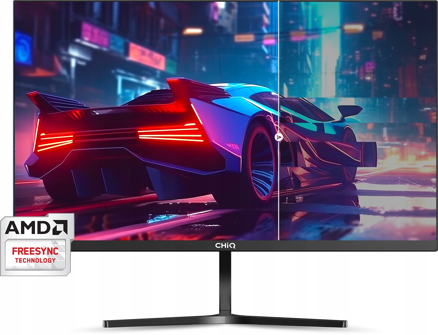 Bezramkowy Monitor 24" CHiQ 24F650 IPS FHD HDMI DP Rodzaj podświetlania LED