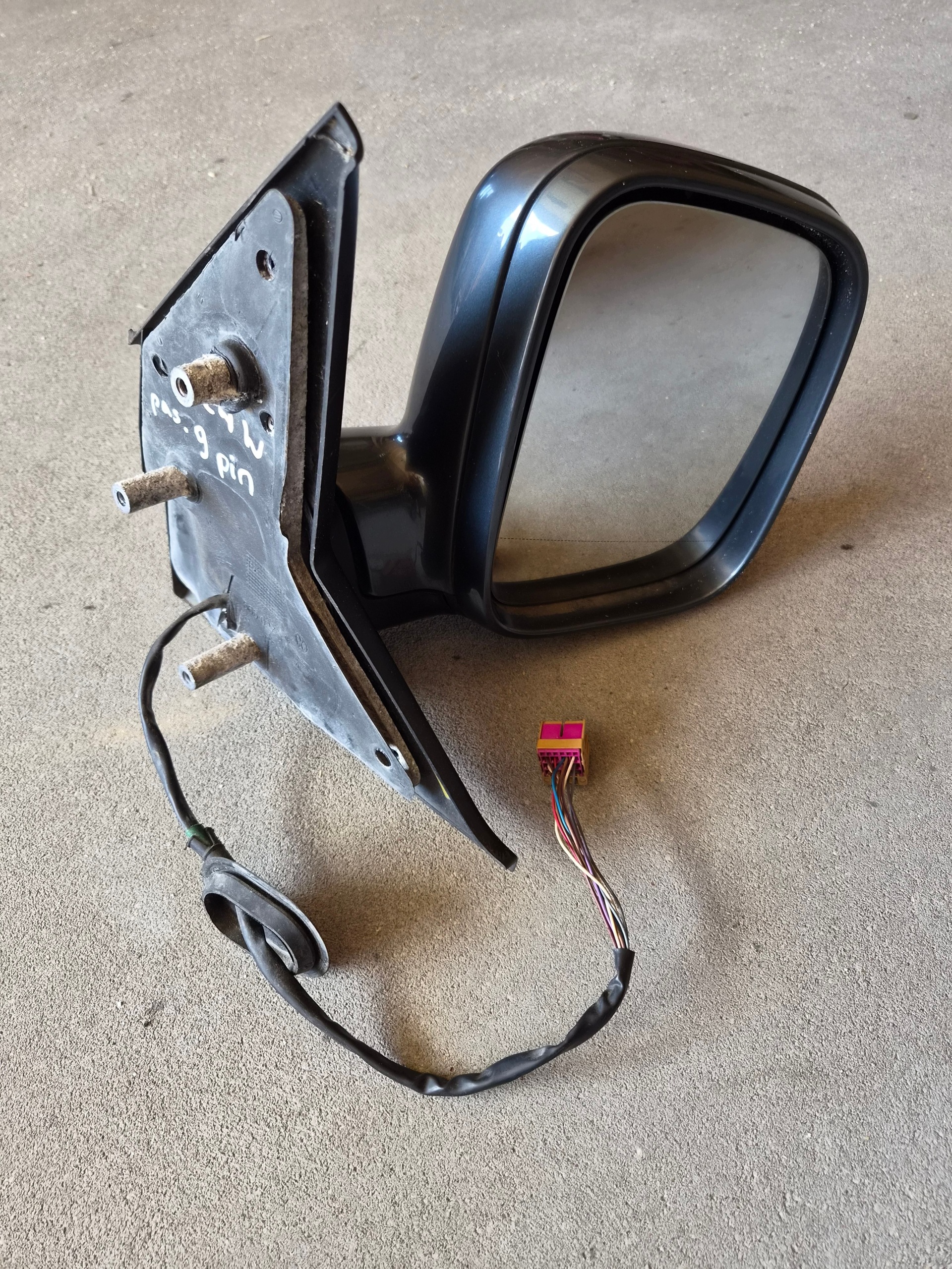 VW T5 mirror right of the passenger 9 PIN LD7U
