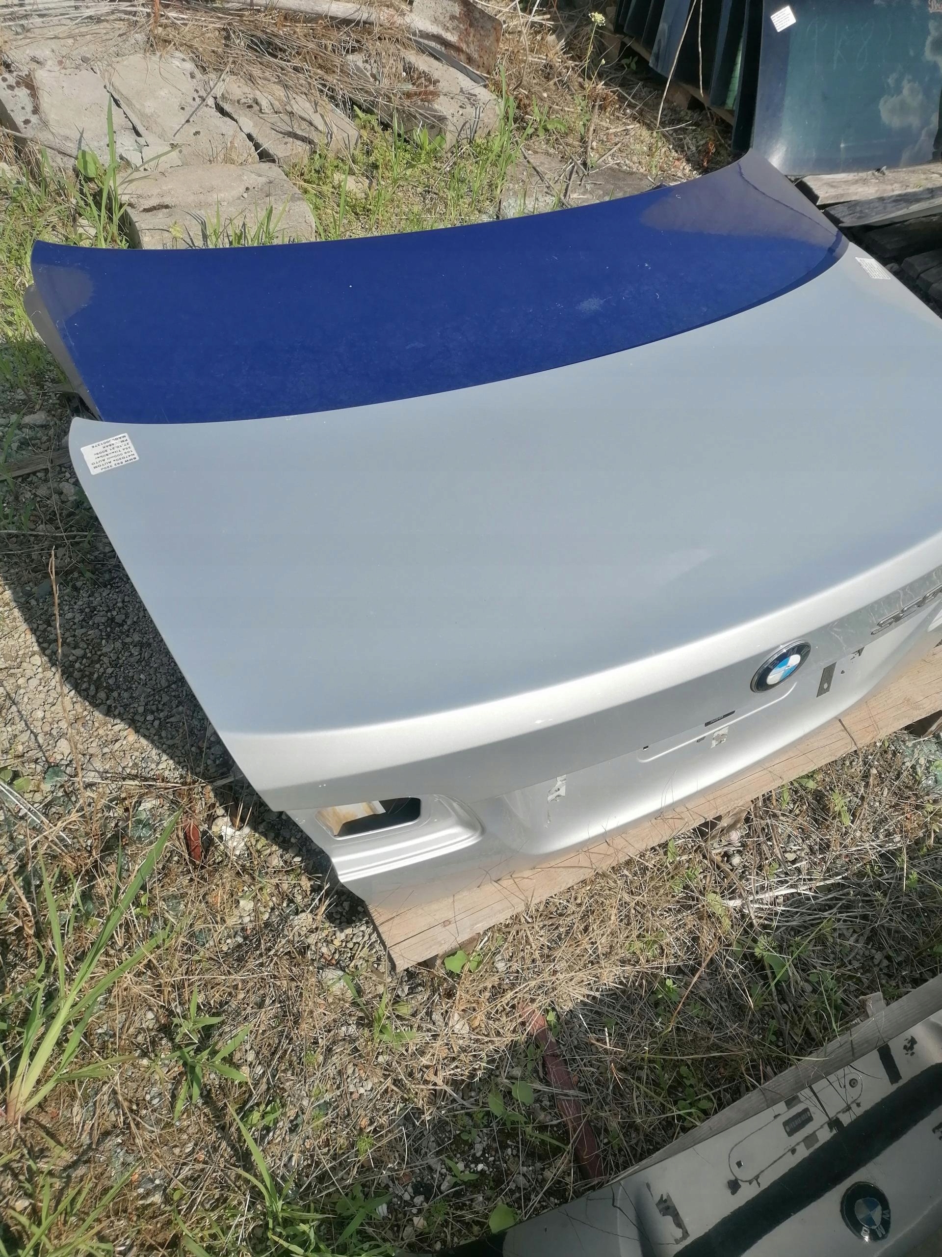 BMW E92 trunk door boot rear rear part TITANSILBER 354