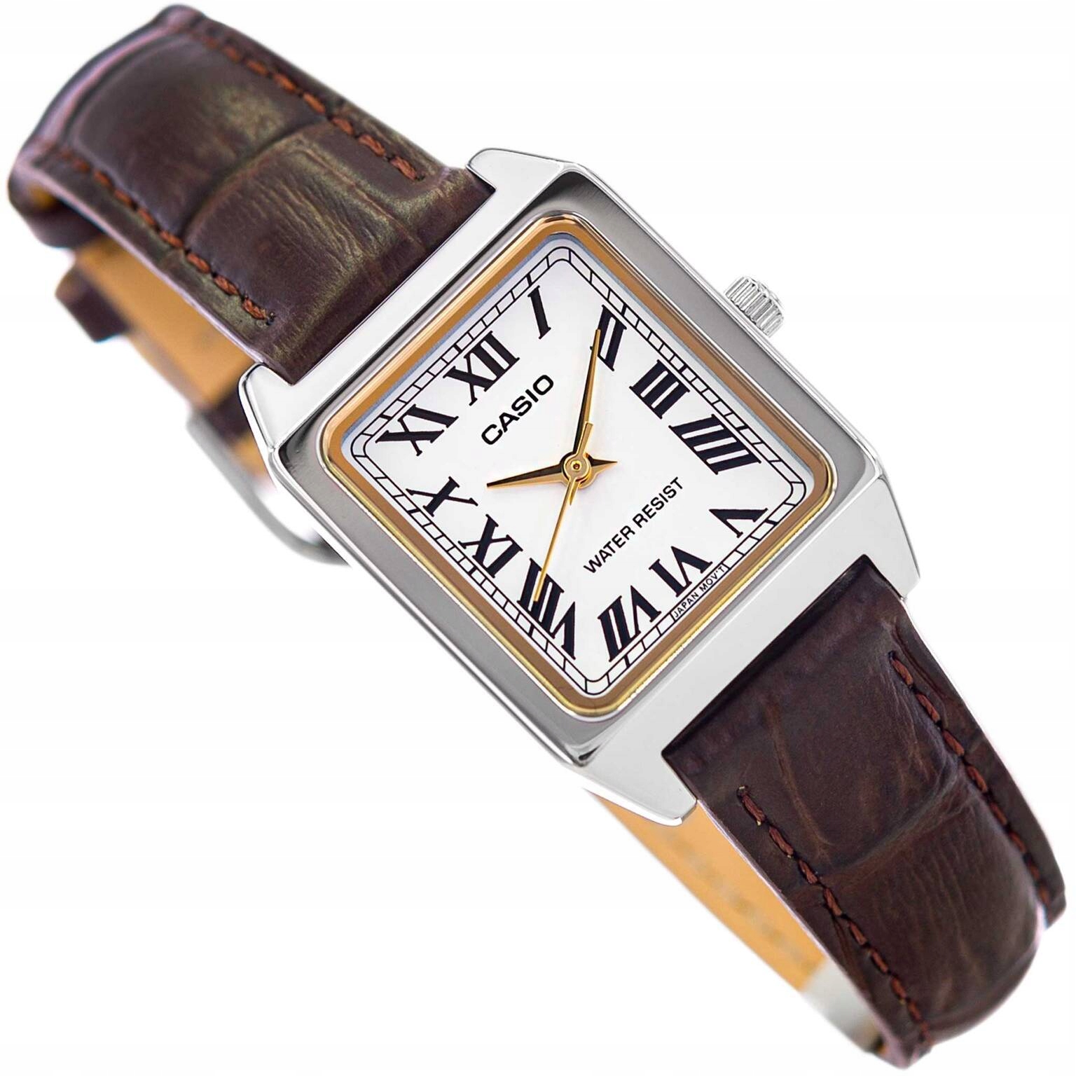 Dámské Hodinky Casio LTP-B150L-7B2EF Klasické Obdélníkové Na Řemínku Retro