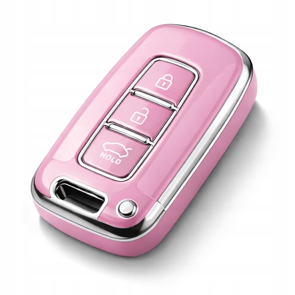 Etui Tpu Na Kluczyk Do Samochodu Pokrowiec Do Hyundai Kia Różowe