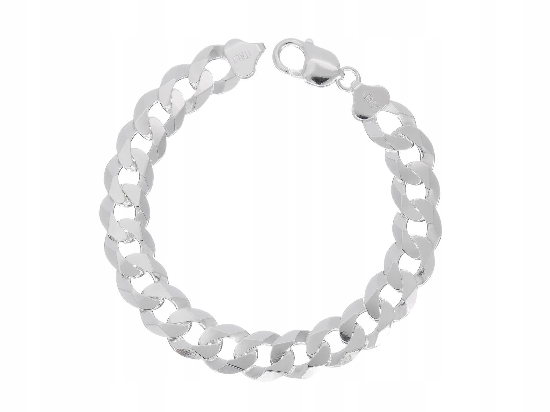 Stříbrný Pancéřový Náramek 24 CM 31 Gramů 12 MM It