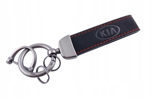 KIA BRELOK BRELOCZEK ALCANTARA SKÓRA PREZENT