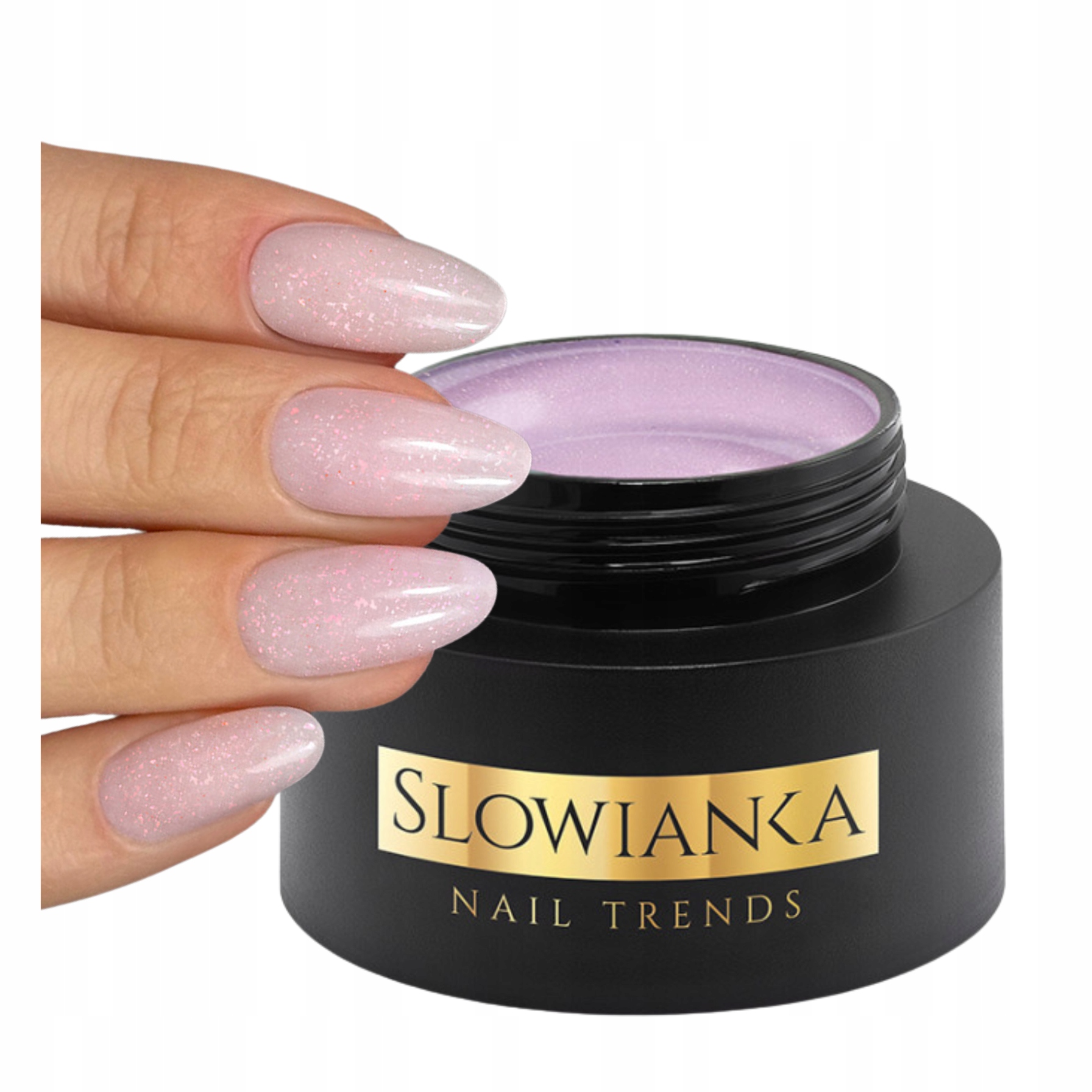 Żel budujący Słowianka Ideal Tixotropic Pinky Holo Cover