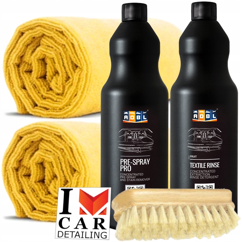 ADBL Zestaw Pre Spray Pro Textile Rinse 2x1000 ml