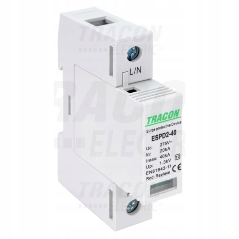Omezovač přepětí T2 Ac, vyměnitelné vložky ESPD2-70-1P