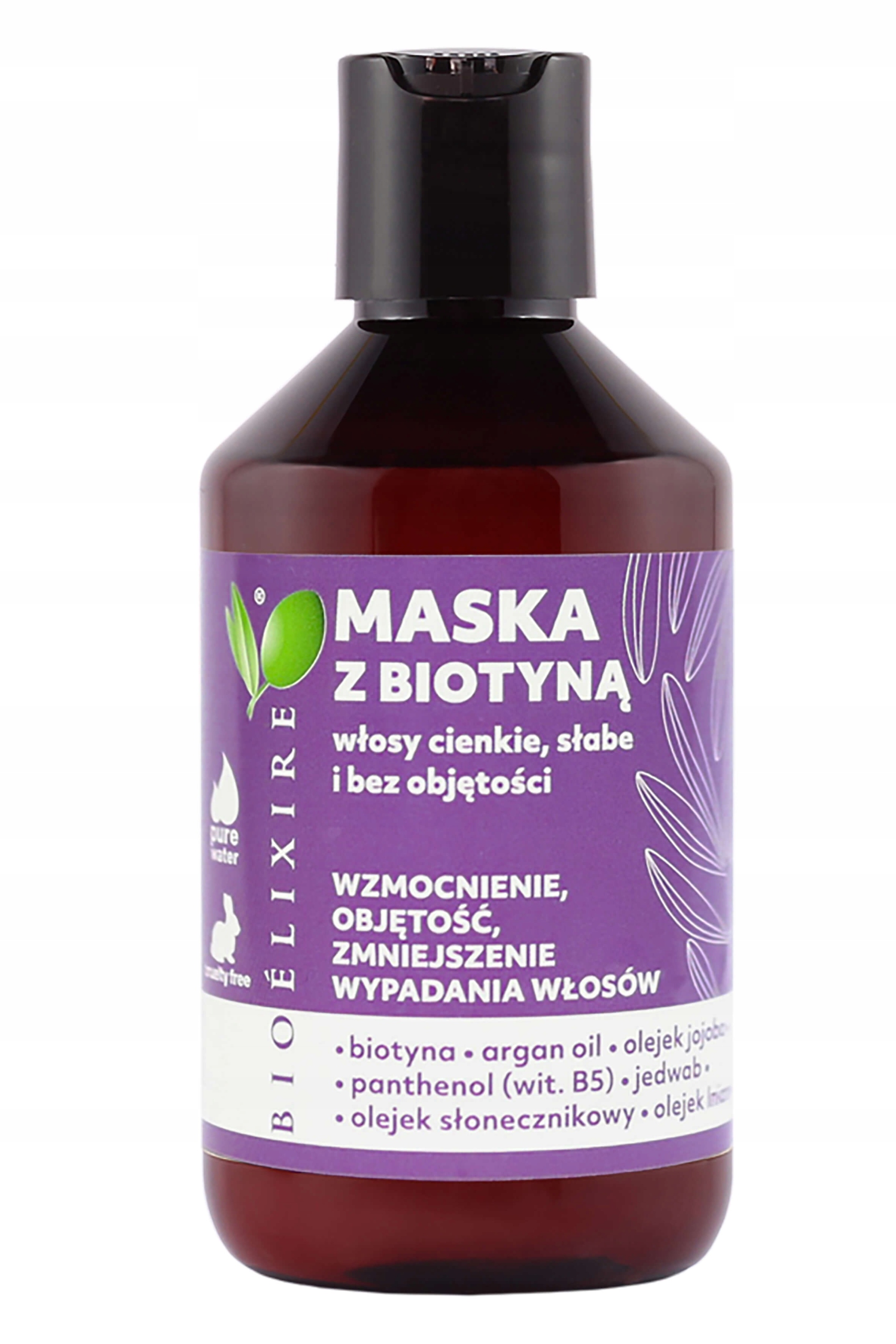 Bioelixire Maska do włosów Biotyna 300ml