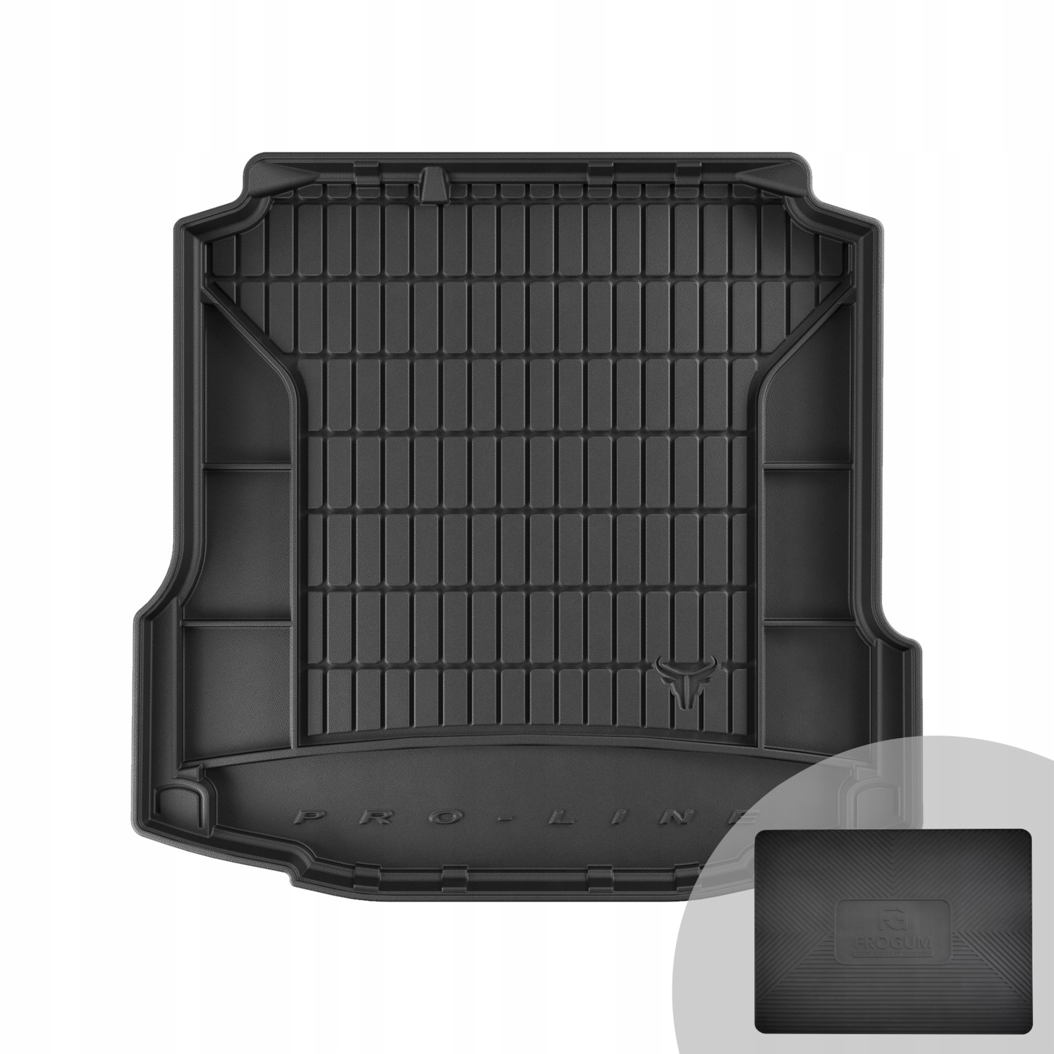 Frogum Gumová rohož do kufru 3D pro Seat Toledo IV, pro Škoda Rapid 2012-2019