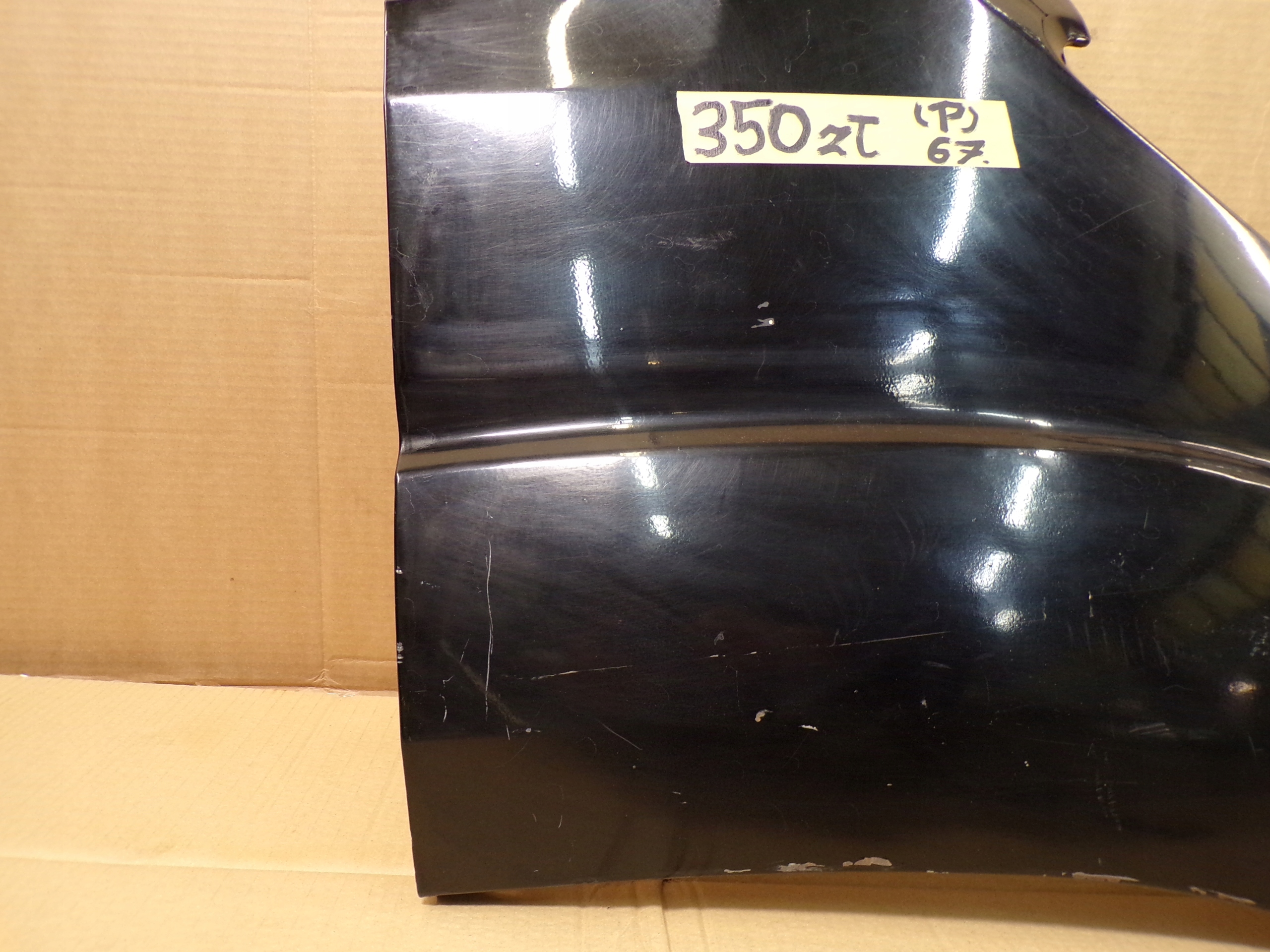 DUCATO BOXER JUMPER Lift 14- fender front front right black akryl