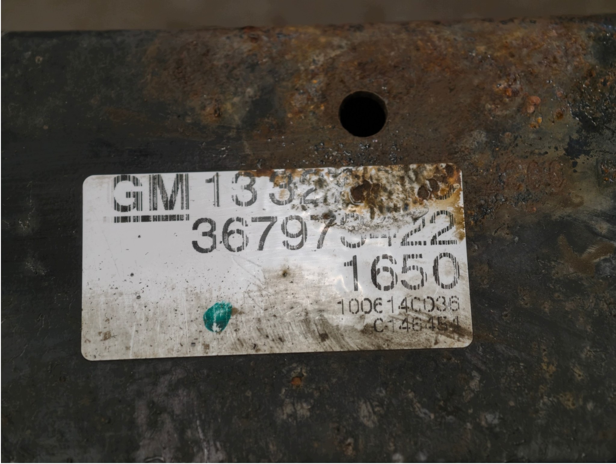 OPEL ASTRA J IV DIESEL subframe axle beam axle beam original