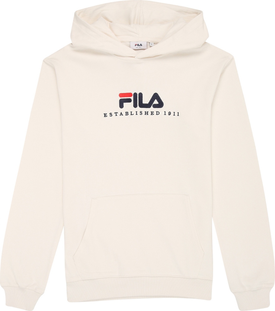 Mikina S Kapucí (klokanka) Fila Valsera Krémová FAU0227 10010 r S