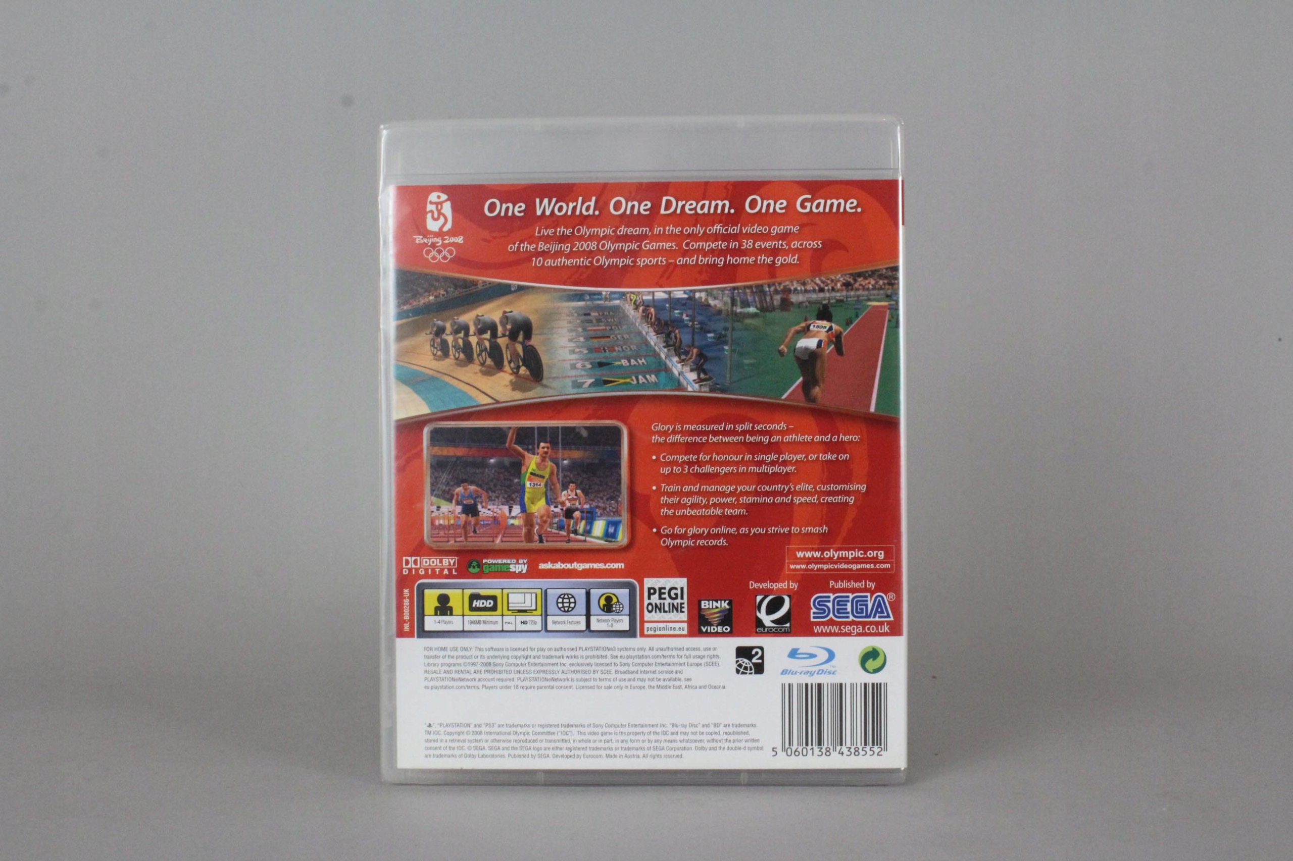 BEIJING 2008 PS3 Producent SEGA