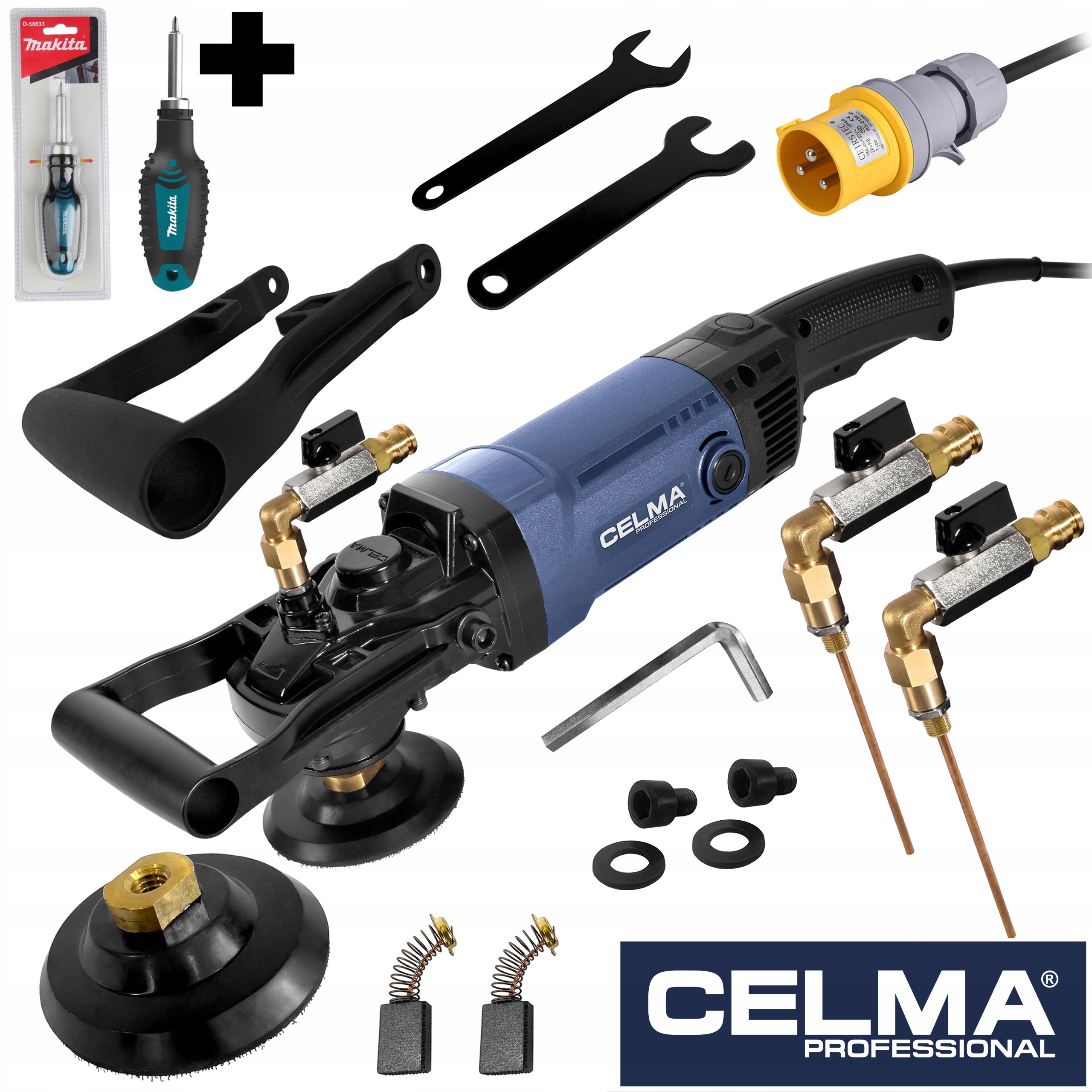 Leštička Na Mokro Celma Pro Praw 130D 1600W 110V Šroubovák Makita