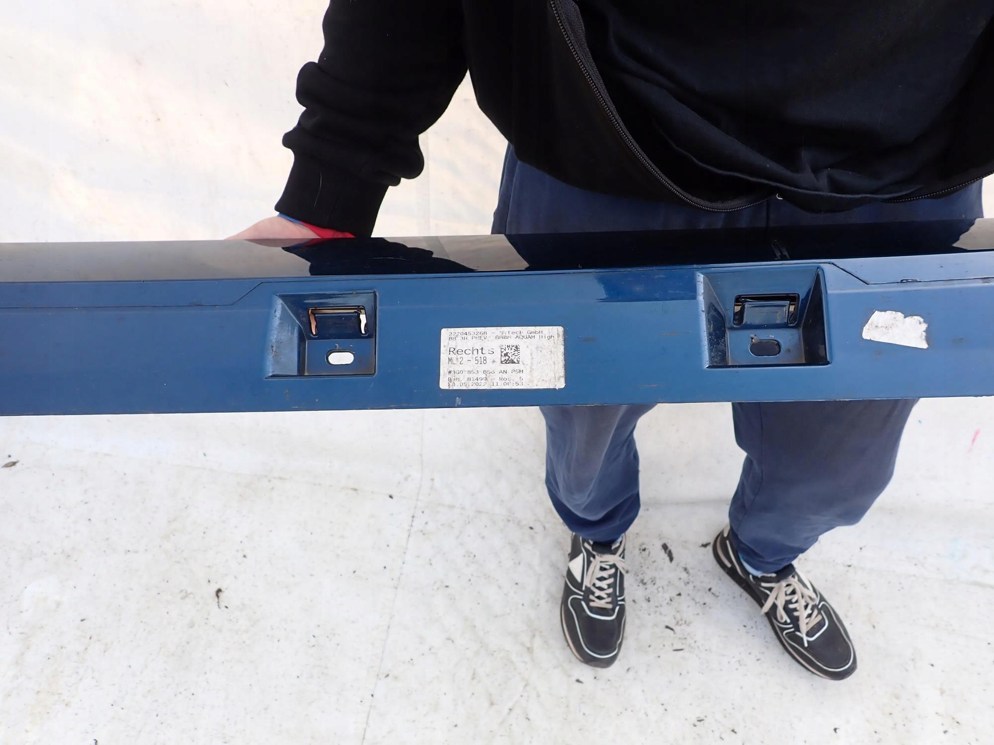VW PASSAT B8 14-23 threshold right moulding threshold right