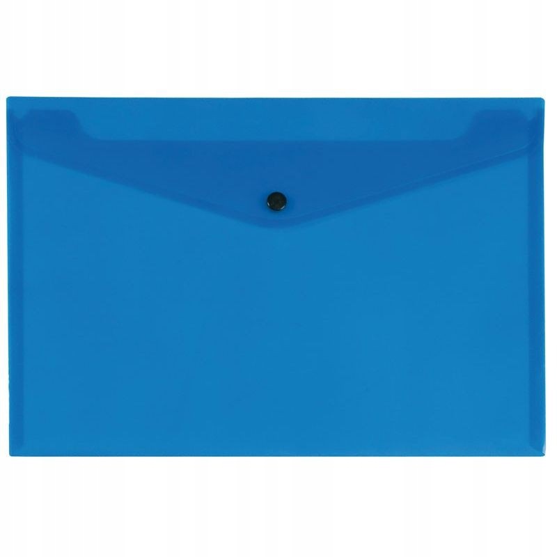 

Teczka Kopertowa A4 , Pp Na Zatrzask Niebieska