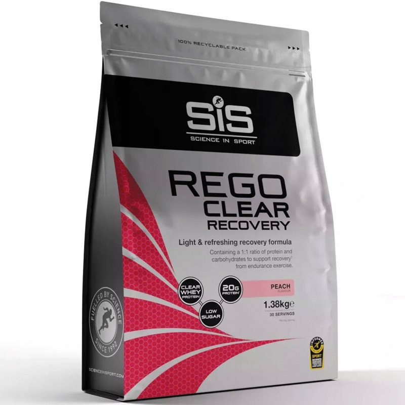 Sis Rego Clear Recovery 1380g Regenerační Nápoj Peach