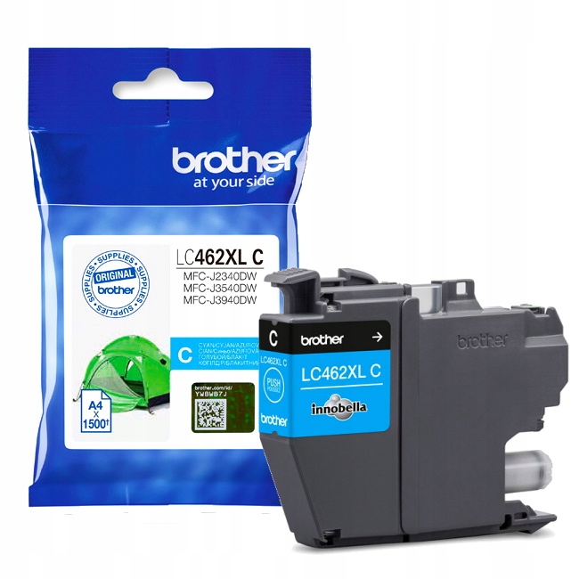 

Tusz XL Brother LC462XLC MFC-J2340DW MFC-J3540DW