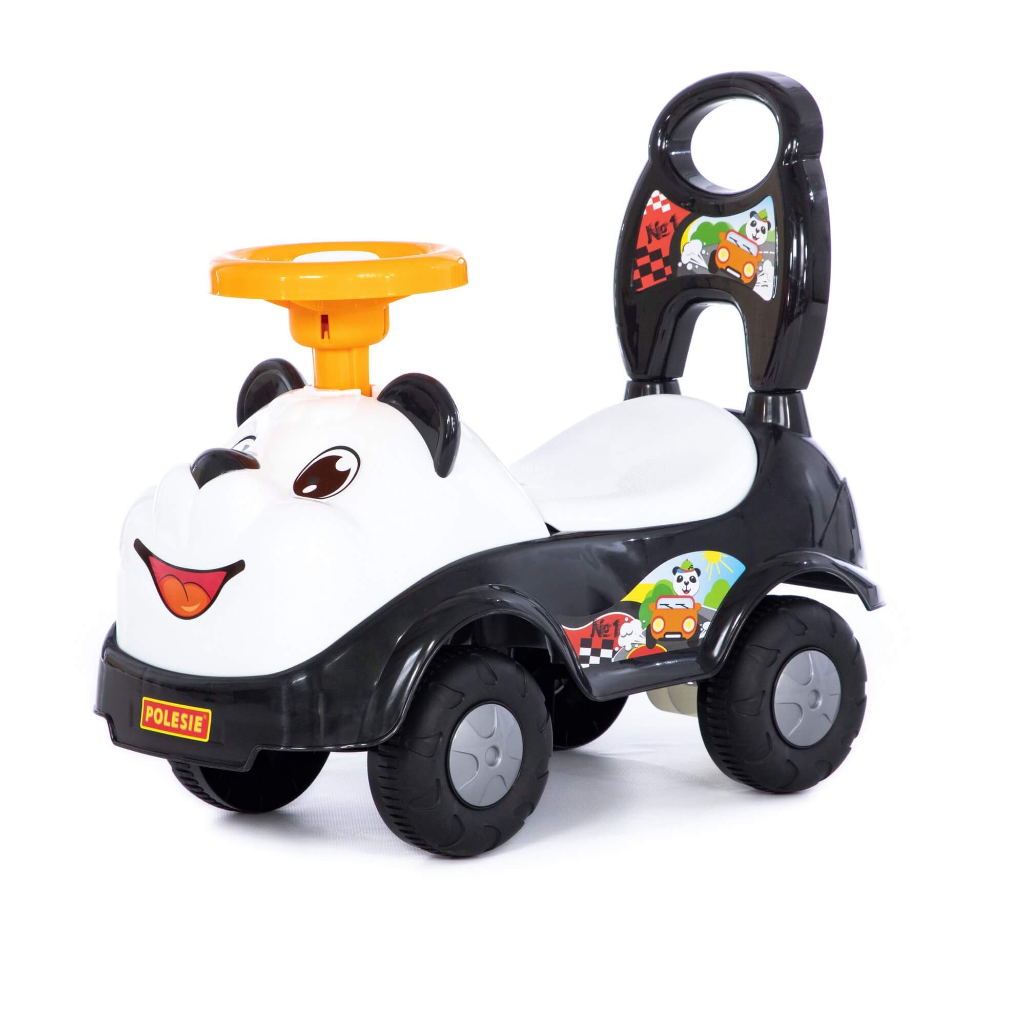 

Jeździk Pchacz Chodzik Auto Panda Miś Wader Polesi
