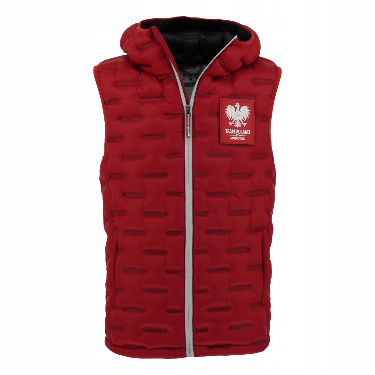 Pánská vesta Monotox MX23079 Vest Insulator Glued Red Black Red Czer