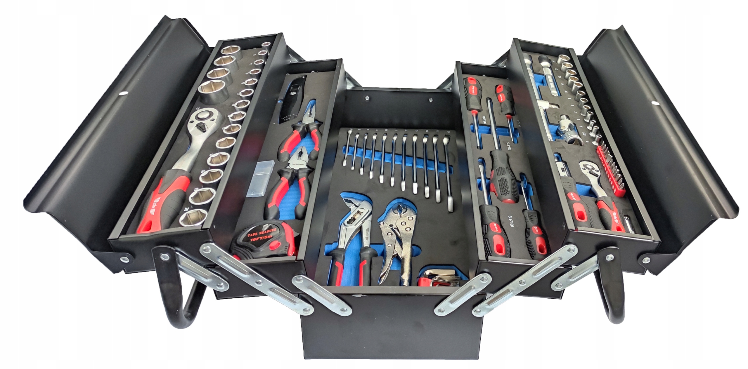 Skriňa na náradie s príslušenstvom – 88 prvkov Adler