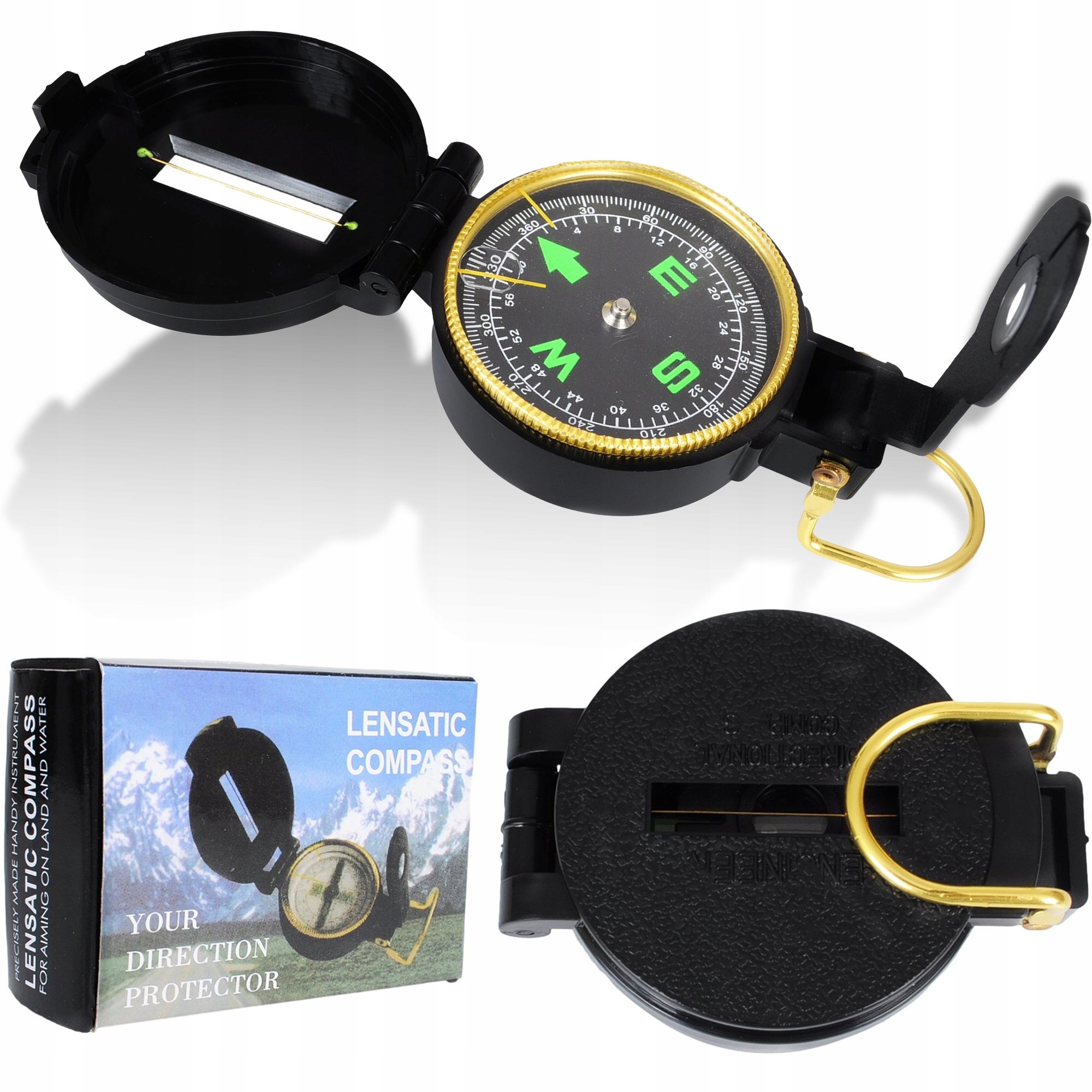 KOMPAS PROFESJONALNY US ARMY BUSOLA WOJSKOWY