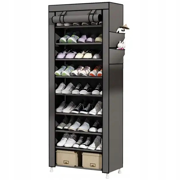 SZAFKA NA BUTY REGAŁ PÓŁKA ORGANIZER 9 PÓŁEK MATERIAŁOWA SKŁADANA PIONOWA EAN (GTIN) 5907719469799