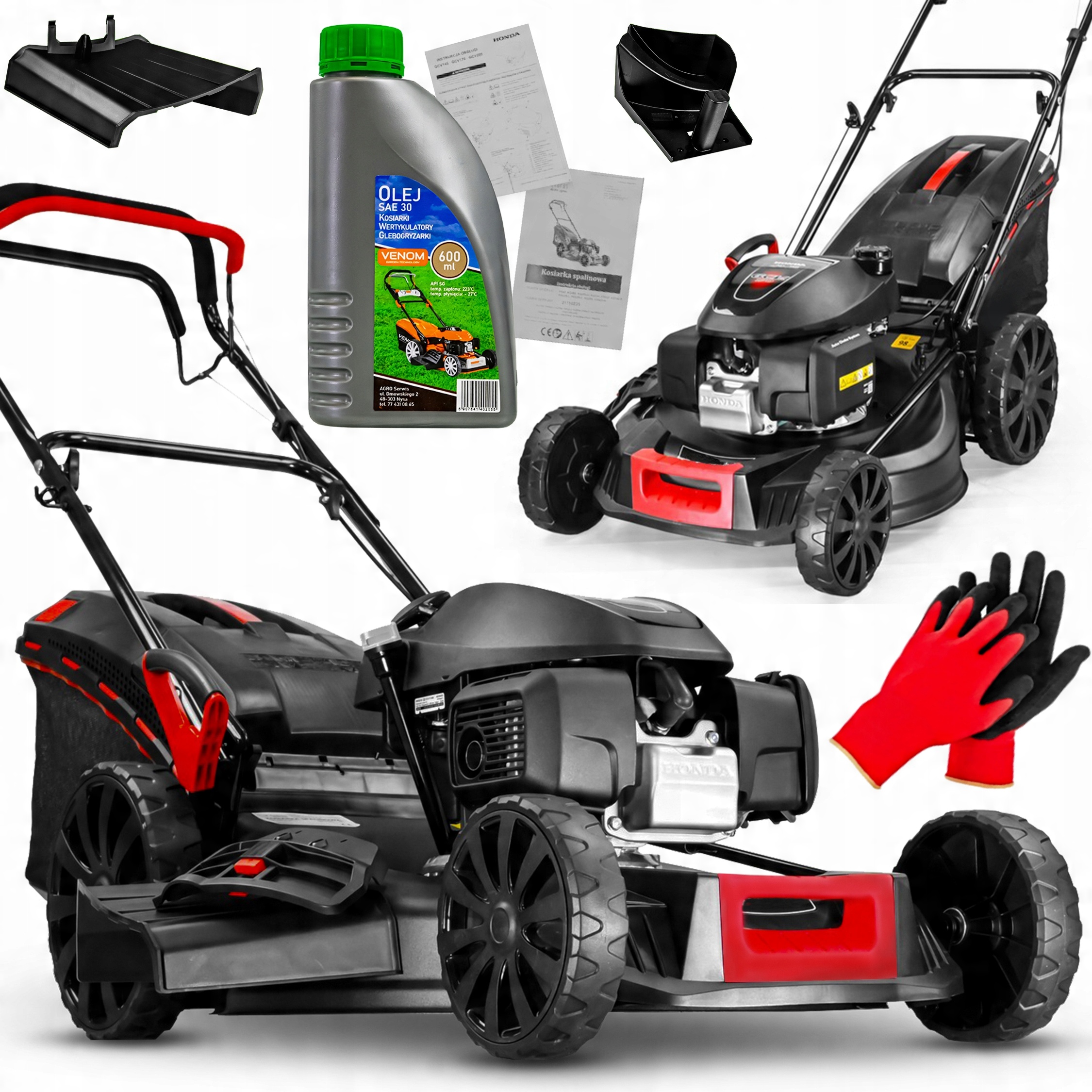 

Potężna Kosiarka Spalinowa Honda 9KM 14w1 Turbo XL