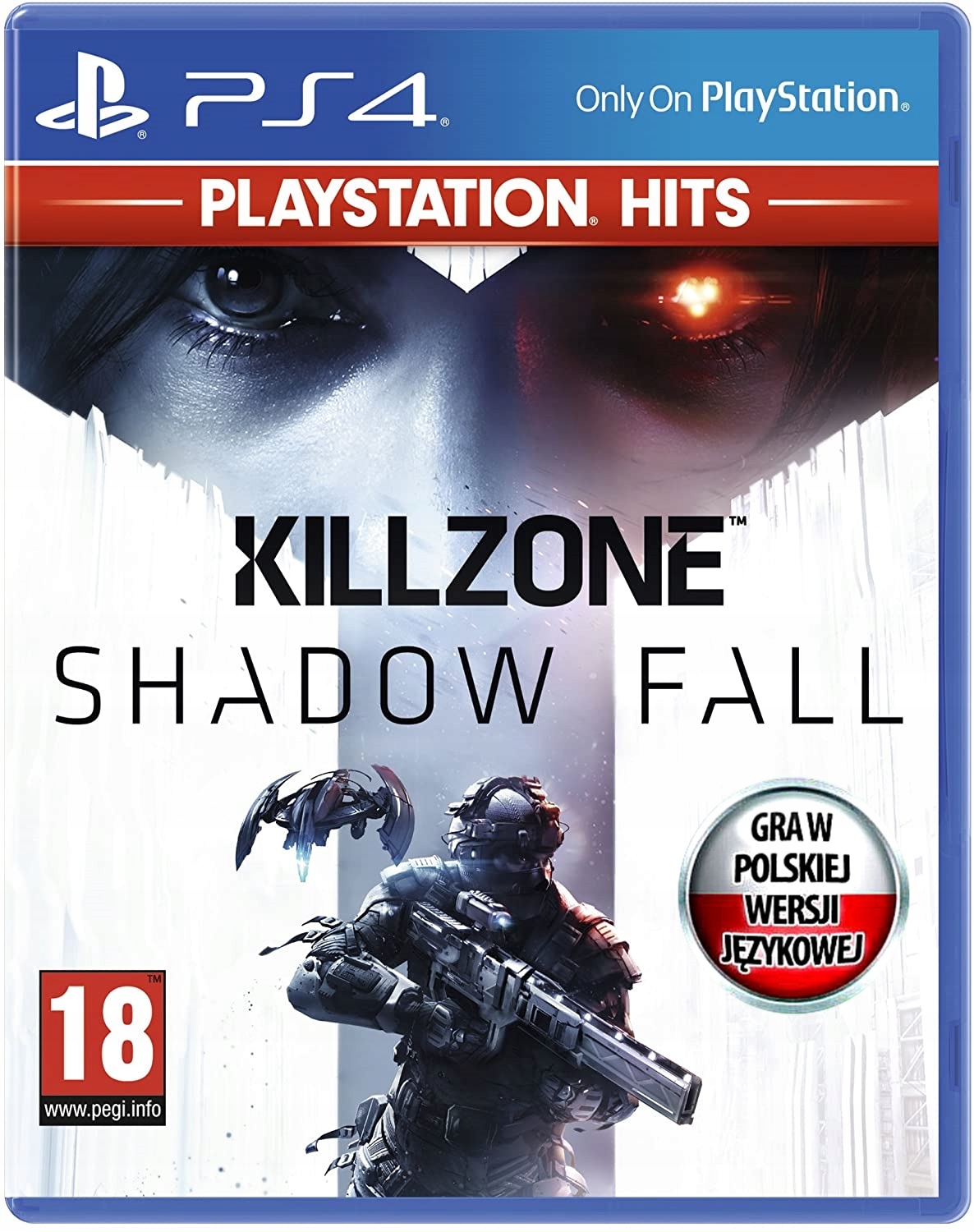 Killzone Shadow Fall Polski Dubbing PS4 PS5 Płyta Blu-ray
