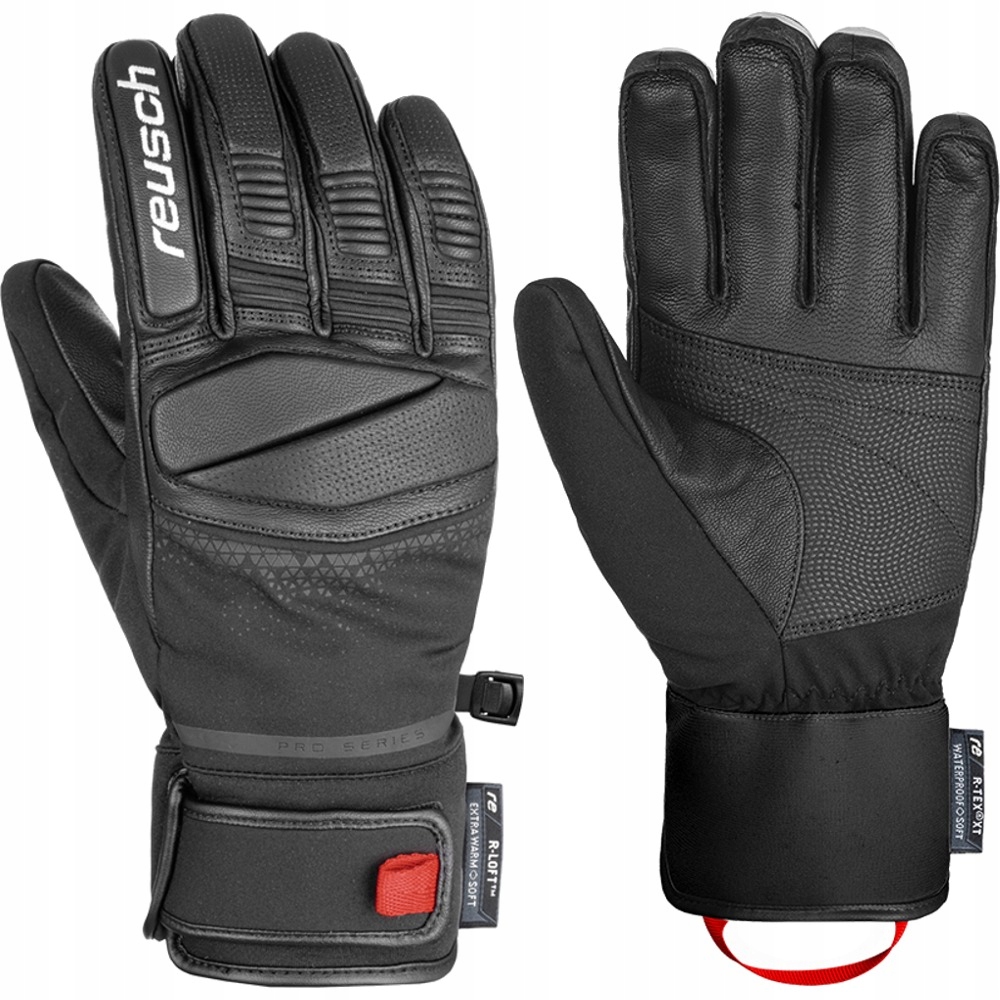 Reusch Mastery Rękawice narciarskie snowboard kozia skóra R-Loft Softshell