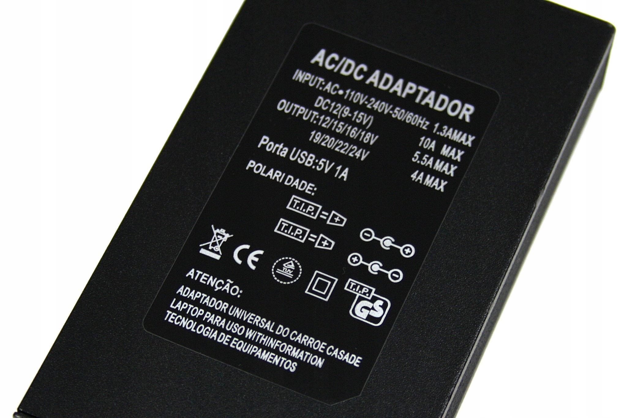 ZASILACZ UNIWERSALNY LAPTOP 100W 12-24V 230V USB Marka inna