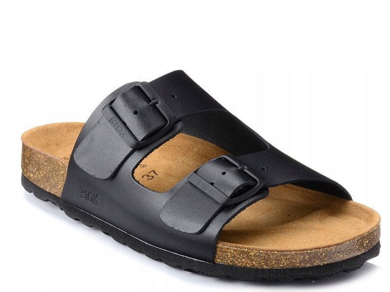 

Klapki damskie skórzane na korku Izzi Alex 38